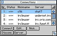 Completed Connection Window
